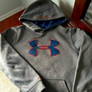 Under Armour Boys Hooded Sweatshirt - medium
